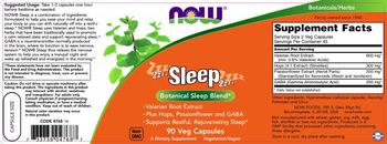 NOW Sleep - supplement