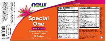 NOW Special One - supplement
