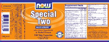 NOW Special Two - supplement