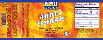NOW Sports Amino-9 Essentials - supplement