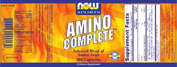 NOW Sports Amino Complete - supplement