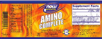 NOW Sports Amino Complete - supplement