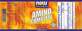 NOW Sports Amino Complete - supplement