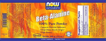 NOW Sports Beta-Alanine - supplement