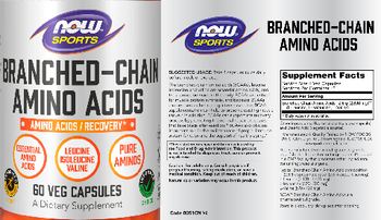 NOW Sports Branched-Chain Amino Acids - supplement