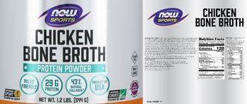 NOW Sports Chicken Bone Broth - supplement