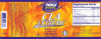 NOW Sports CLA Extreme - supplement