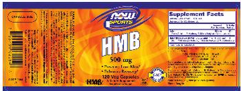 NOW Sports HMB 500 mg - supplement