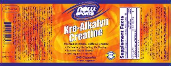 NOW Sports Kre-Alkalyn Creatine - supplement