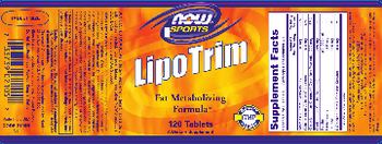 NOW Sports LipoTrim - supplement