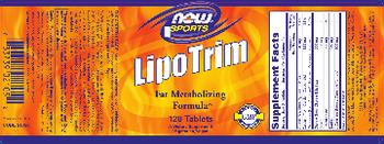 NOW Sports LipoTrim - supplement