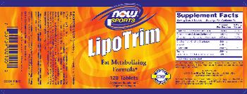 NOW Sports LipoTrim - supplement