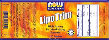 NOW Sports LipoTrim - supplement
