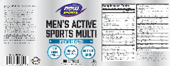 NOW Sports Men's Active Sports Multi - supplement