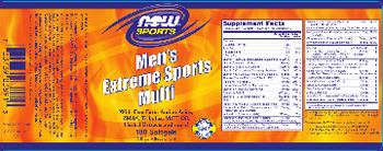 NOW Sports Men's Extreme Sports Multi - supplement