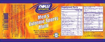 NOW Sports Men's Extreme Sports Multi - supplement