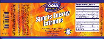 NOW Sports Sports Energy Extreme - supplement