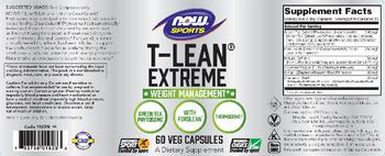 NOW Sports T-Lean Extreme - supplement