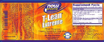 NOW Sports T-Lean Extreme - supplement