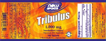 NOW Sports Tribulus 1,000 mg - supplement