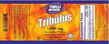 NOW Sports Tribulus 1,000 mg - supplement