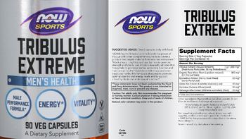 NOW Sports Tribulus Extreme - supplement