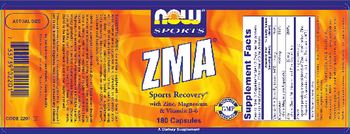 NOW Sports ZMA - supplement