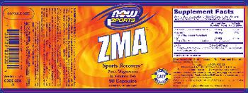 NOW Sports ZMA - supplement