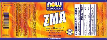 NOW Sports ZMA - supplement