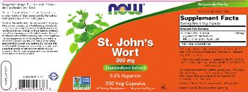 NOW St. John's Wort 300 mg - supplement