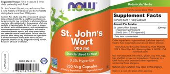 NOW St. John's Wort 300 mg - supplement