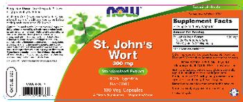 NOW St. John's Wort 300 mg - supplement