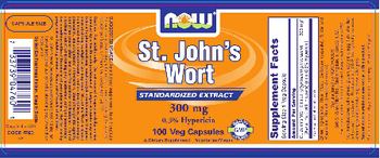 NOW St. John's Wort 300 mg - supplement