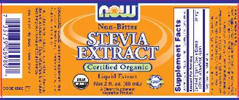 NOW Stevia Extract - supplement