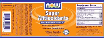 NOW Super Antioxidants - supplement