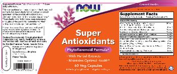 NOW Super Antioxidants - supplement