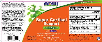 NOW Super Cortisol Support - supplement