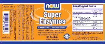 NOW Super Enzymes - supplement