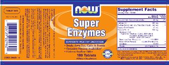 NOW Super Enzymes - supplement