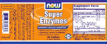 NOW Super Enzymes - supplement