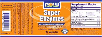 NOW Super Enzymes - supplement