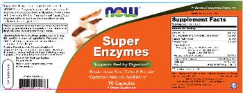 NOW Super Enzymes - supplement