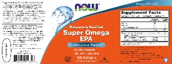 NOW Super Omega EPA - supplement
