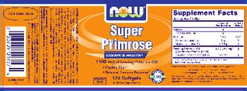 NOW Super Primrose - supplement