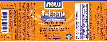NOW T-Lean Green Tea Extract Phytosome - supplement