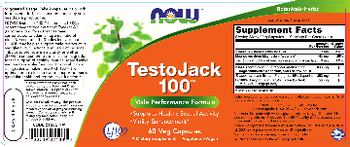 NOW TestoJack 100 - supplement