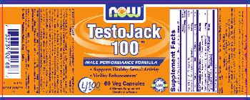 NOW TestoJack 100 - supplement