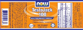 NOW TestoJack 100 - supplement