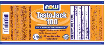 NOW TestoJack 100 - supplement