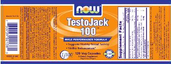 NOW TestoJack 100 - supplement